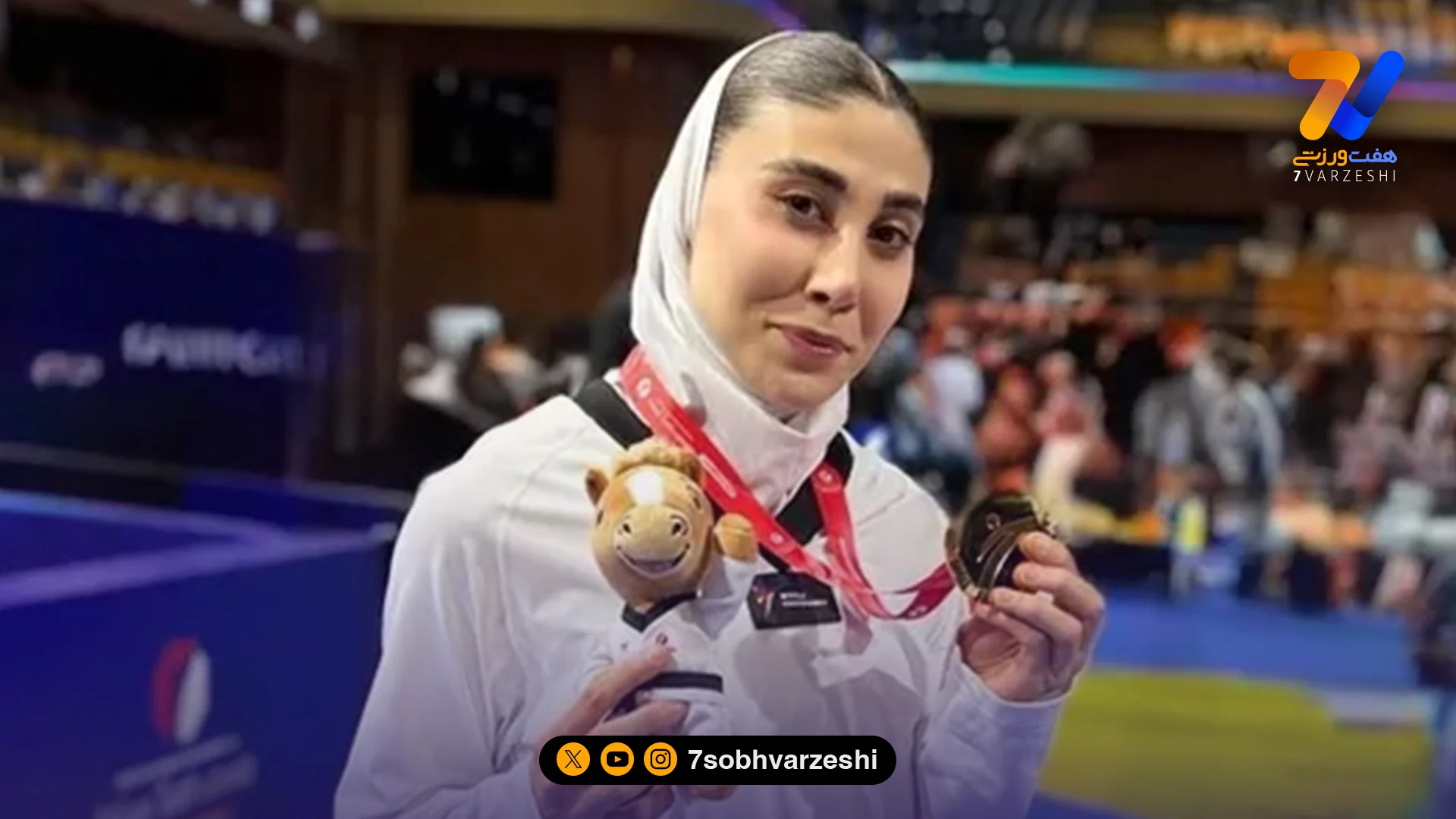 خط و نشان دختر طلایی ایران برای لس آنجلس - المپیک