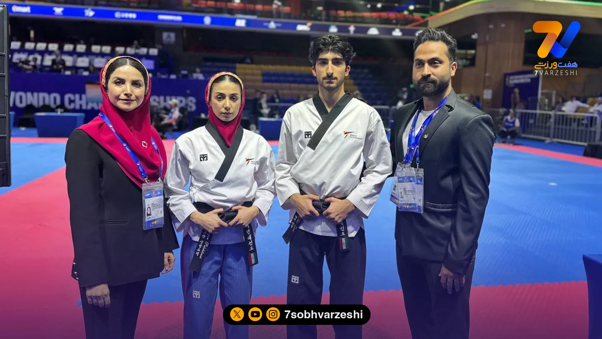حذف زودهنگام تیم میکس مرجان سلحشوری و یاسین اکبری از پومسه قهرمانی آسیا - سایر ورزش‌ها
