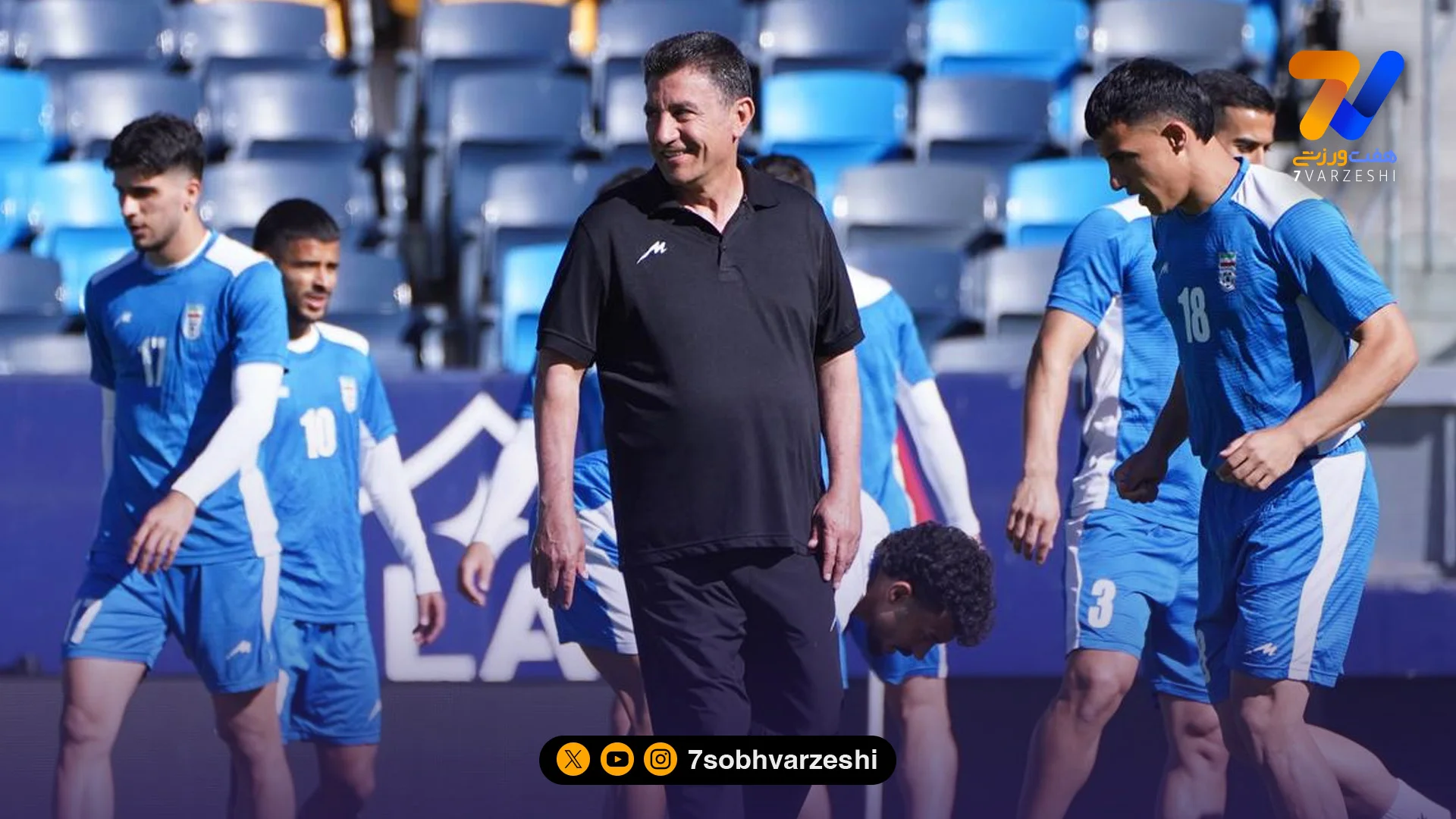 تمرین تیم ملی پیش از نبرد با بلژیک برگزار شد - جام‌جهانی