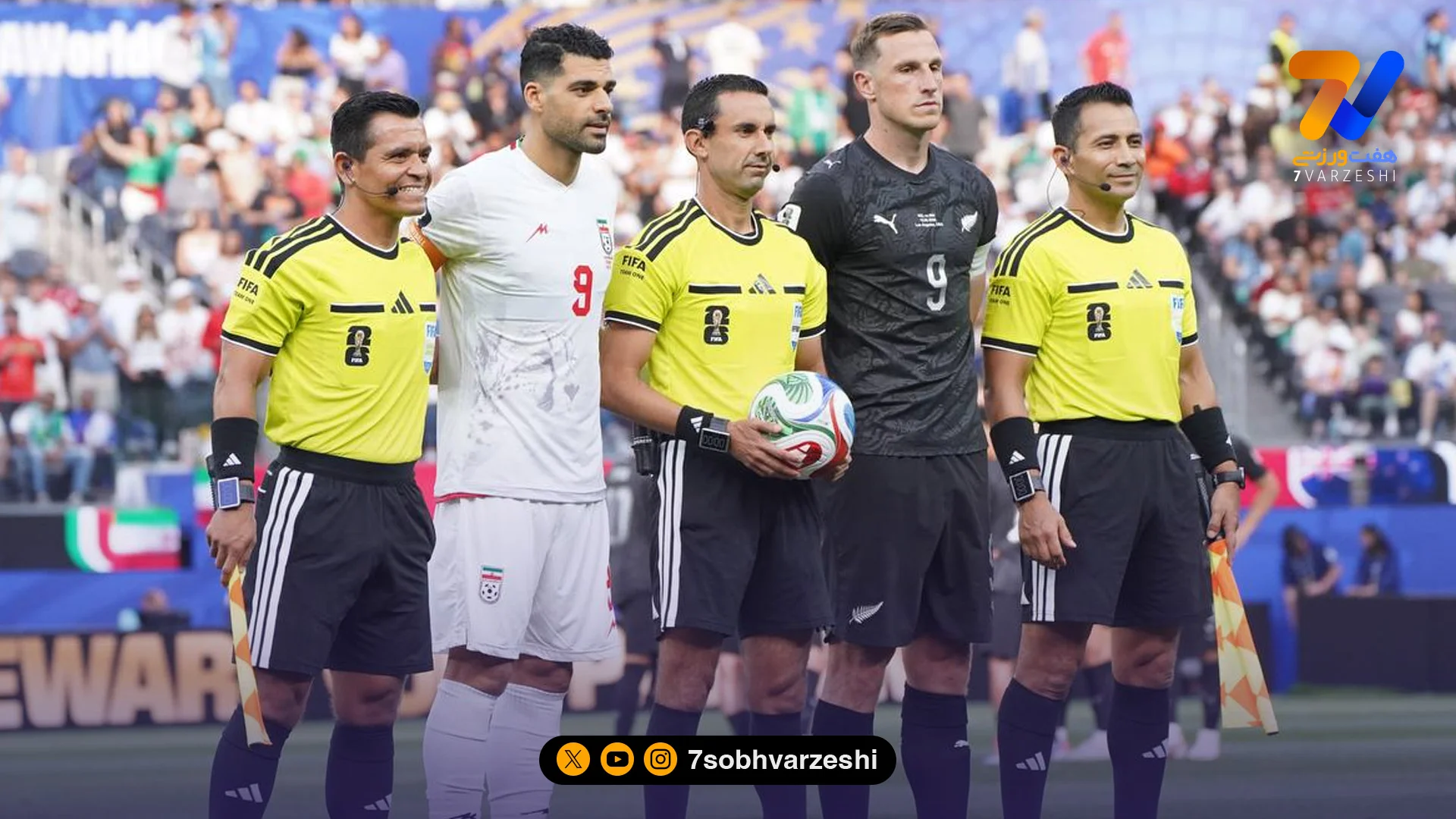 قاب‌های ویژه از تساوی ایران و نیوزیلند در جام جهانی ۲۰۲۶ - جام‌جهانی