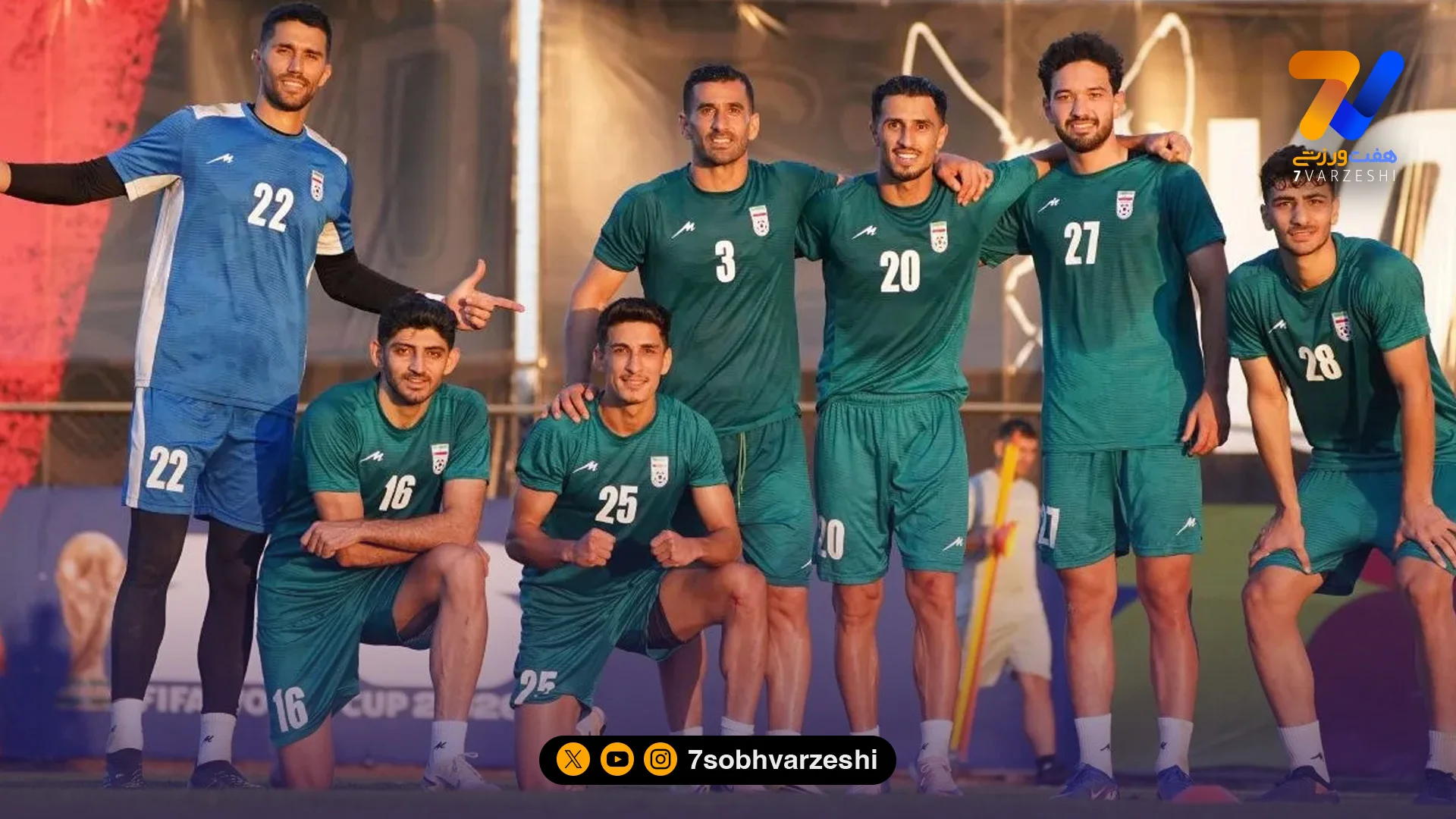 تصویری ریکاوری تیم ملی پس از بازگشت به تیخوانا - جام‌جهانی