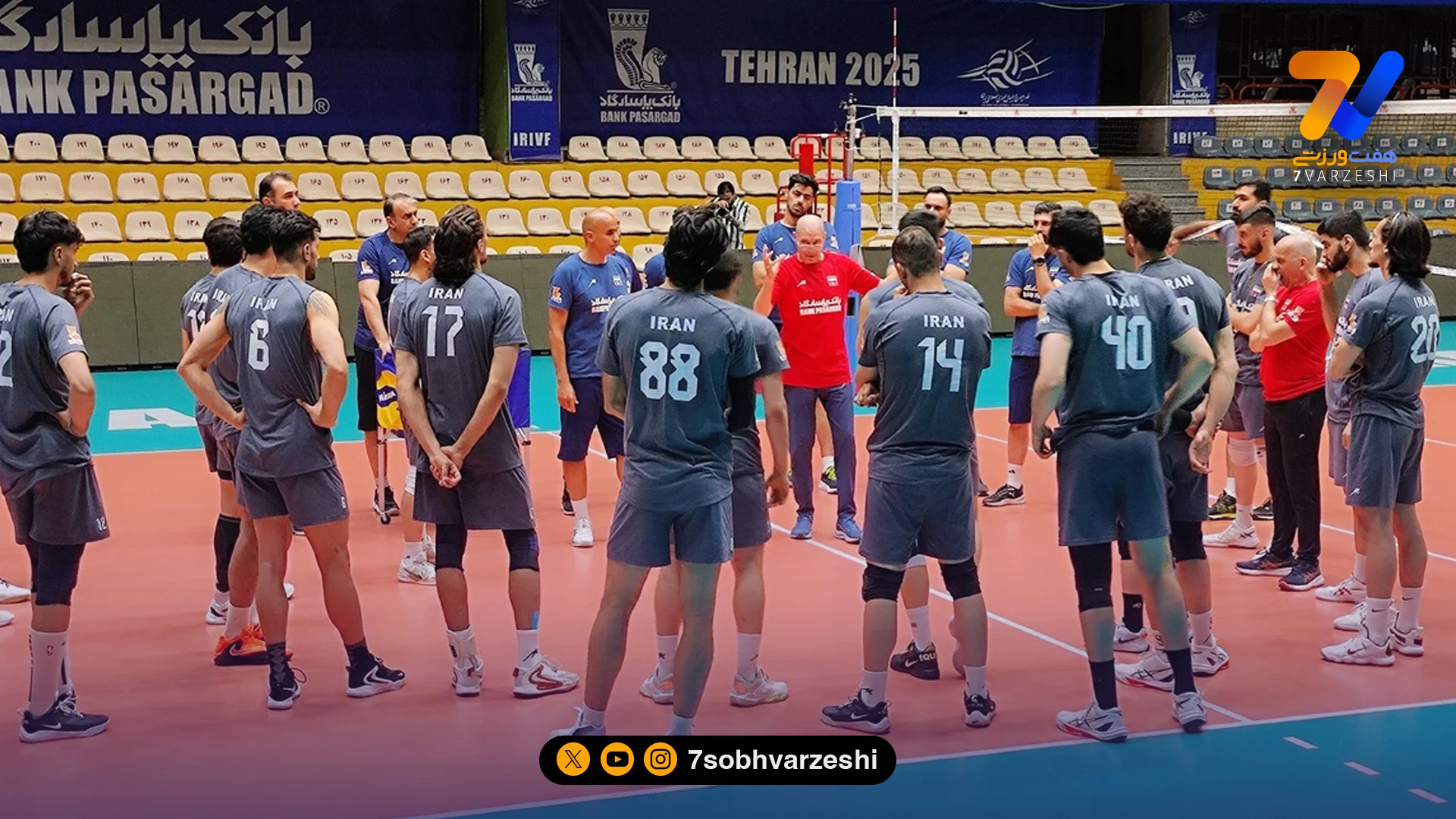 برنامه بازی های ایران در لیگ ملت ها؛ تیم ملی والیبال همزمان با جام جهانی در برزیل، فرانسه و صربستان