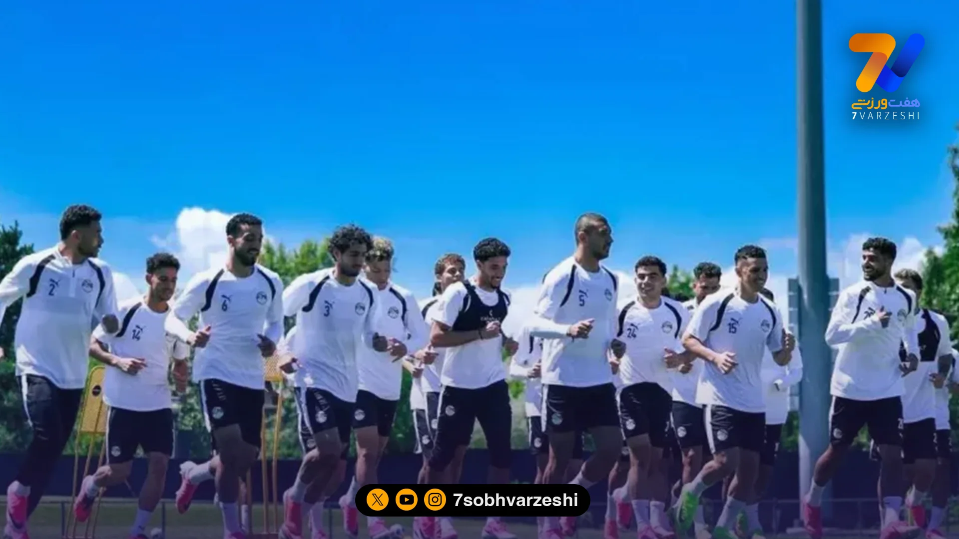 جلسه ویژه حسام حسن با صلاح و مرموش - جام‌جهانی