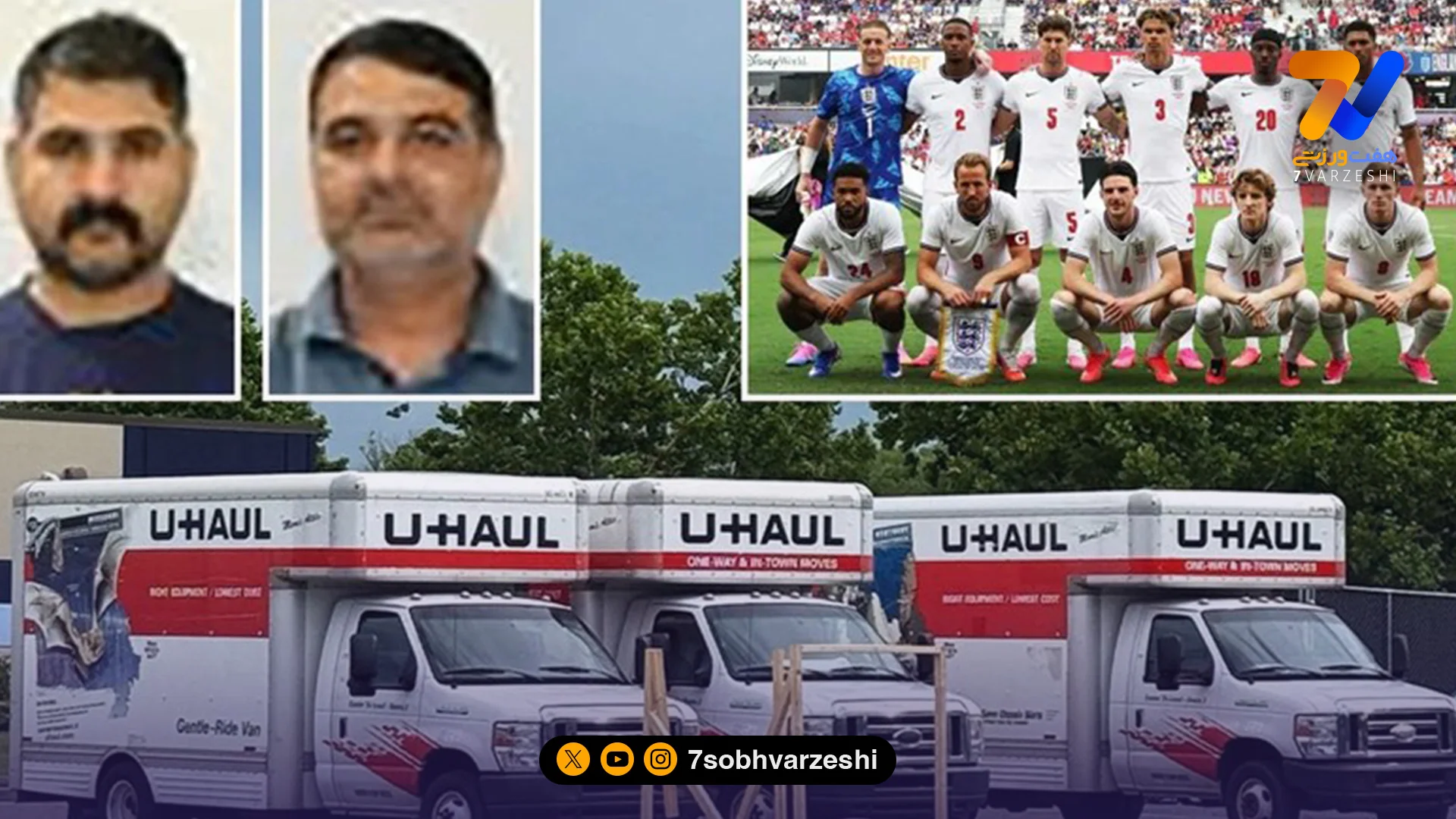 ادعای عجیب متهمان سرقت از تریلر انگلیس: یک کارمند تدارکات به ما اجازه داد - جام‌جهانی