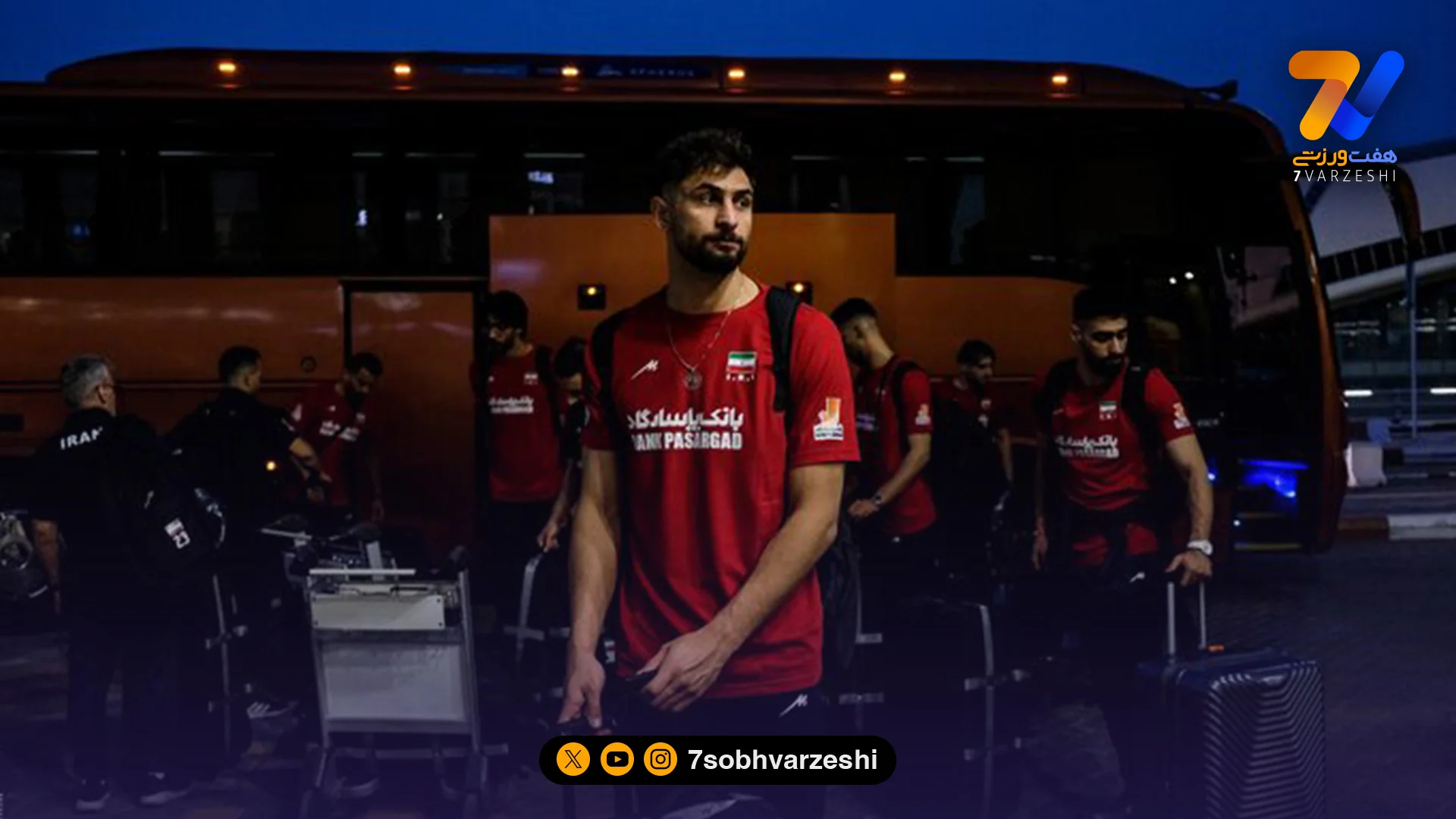 تیم ملی والیبال ایران به بلگراد رسید - سایر ورزش‌ها